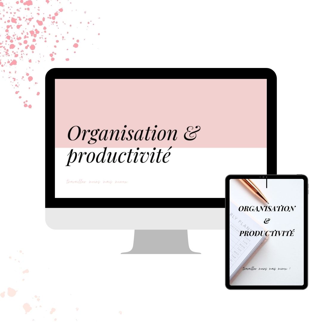 formation organisation productivité